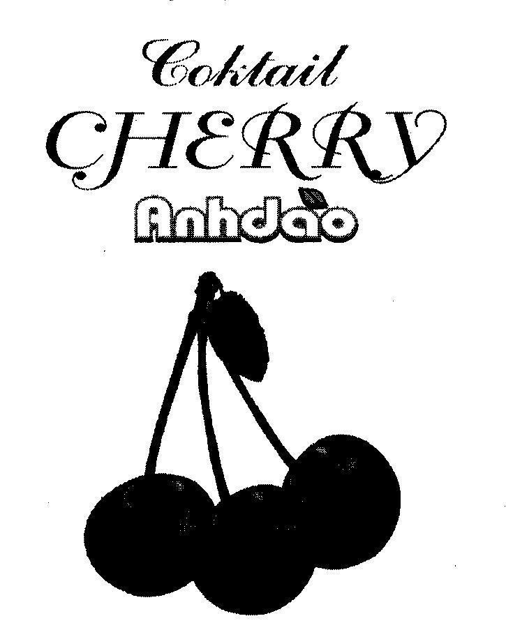 Mẫu nhãn hiệu COKTAIL CHERRY ANH Dào