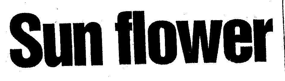 Mẫu nhãn hiệu SUN FLOWER