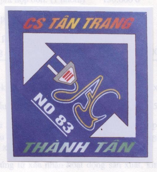 Mẫu nhãn hiệu CS TÂN TRANGThành Tân NO 83