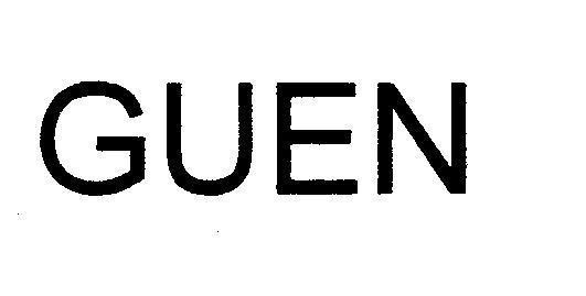 Mẫu nhãn hiệu GUEN