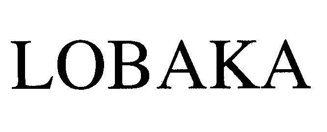 Mẫu nhãn hiệu LOBAKA