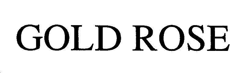 Mẫu nhãn hiệu GOLD ROSE