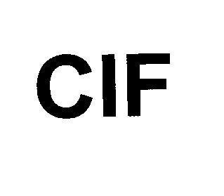 Mẫu nhãn hiệu CIF