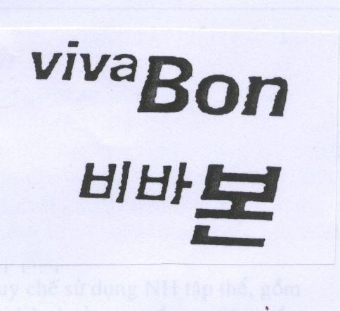Mẫu nhãn hiệu VIVABON