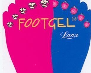 Mẫu nhãn hiệu FOOTGEL LANA TM
