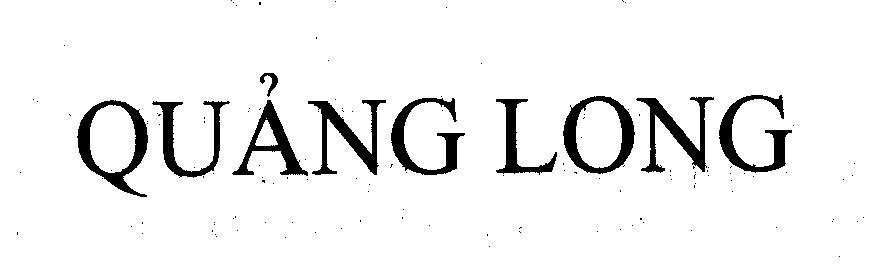 Mẫu nhãn hiệu QUảNG LONG