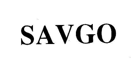 Mẫu nhãn hiệu SAVGO