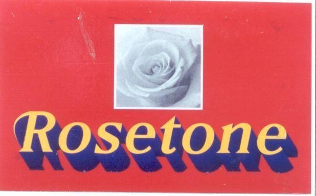 Mẫu nhãn hiệu ROSETONE