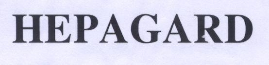 Mẫu nhãn hiệu HEPAGARD