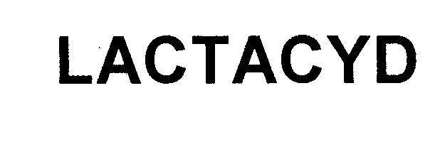 Mẫu nhãn hiệu LACTACYD