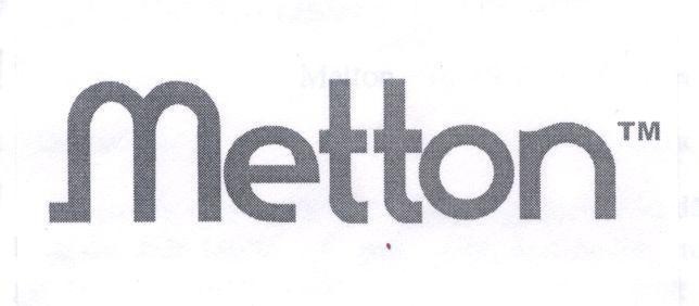 Mẫu nhãn hiệu METTON TM
