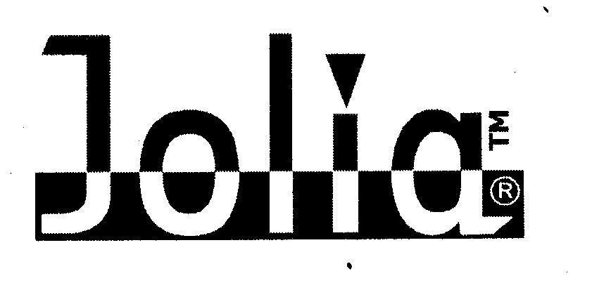 Mẫu nhãn hiệu JOLIA TM