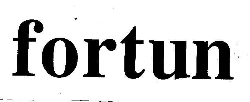 Mẫu nhãn hiệu FORTUN