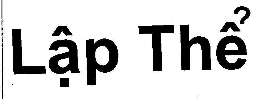 Mẫu nhãn hiệu Lập Thể