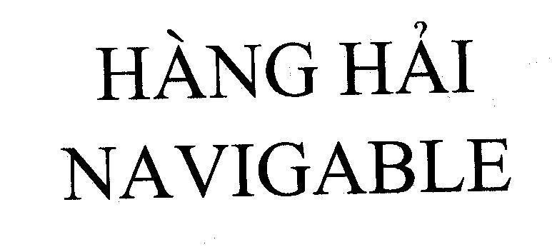 Mẫu nhãn hiệu Hàng Hải NAVIGABLE