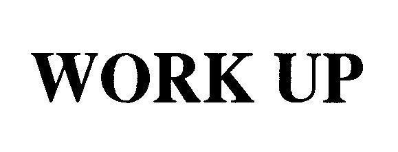 Mẫu nhãn hiệu WORK UP