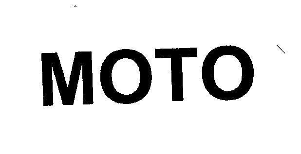 Mẫu nhãn hiệu MOTO