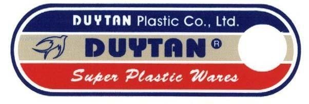 Mẫu nhãn hiệu DUYTAN DUY TÂN PLASTIC CO LTD SUPER PLASTIC WARES