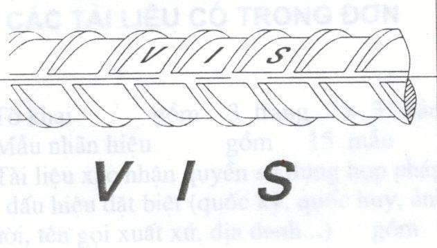 Mẫu nhãn hiệu VIS