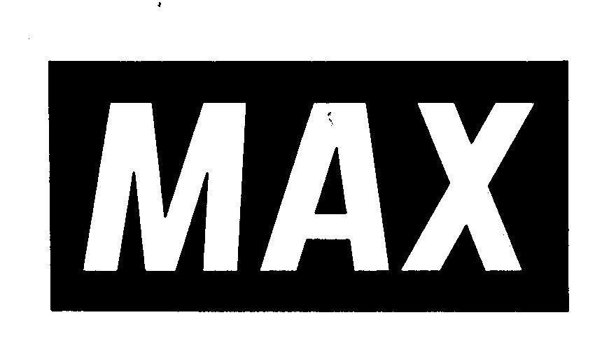 Mẫu nhãn hiệu MAX