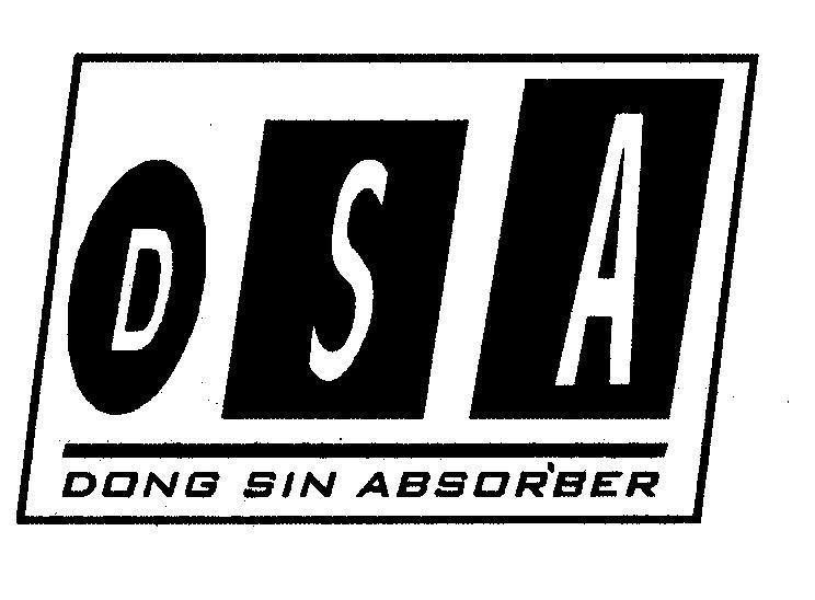 Mẫu nhãn hiệu DSA DONG SIN ABSORBER