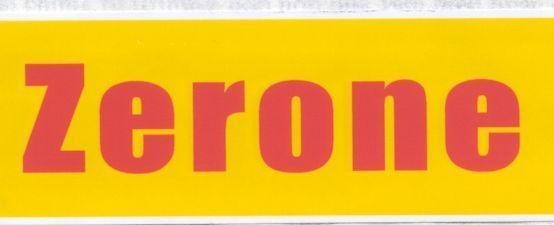 Mẫu nhãn hiệu ZERONE