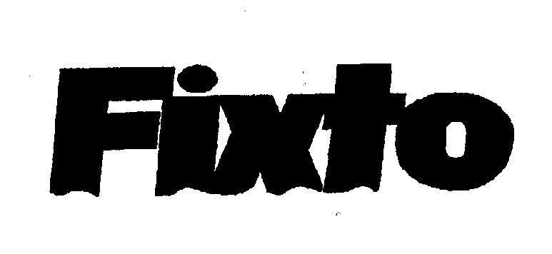 Mẫu nhãn hiệu FIXTO