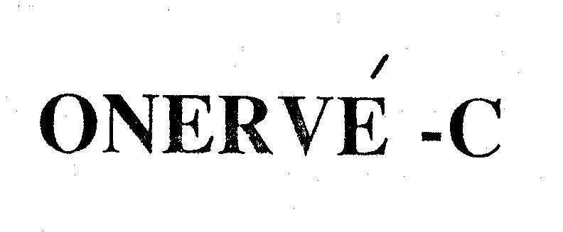 Mẫu nhãn hiệu ONERVE - C