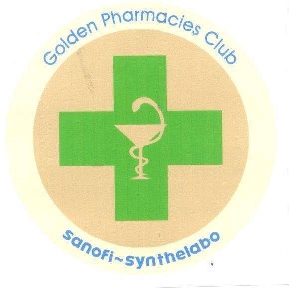 Mẫu nhãn hiệu GOLDEN PHARMACIES CLUB SANOFI-SYNTHELABO