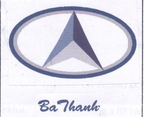 Mẫu nhãn hiệu BA THANH
