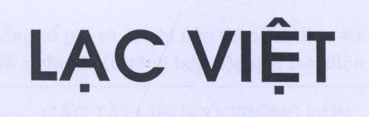 Mẫu nhãn hiệu Lạc Việt
