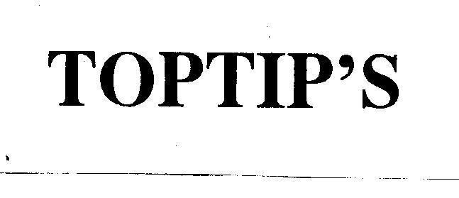 Mẫu nhãn hiệu TOPTIP'S