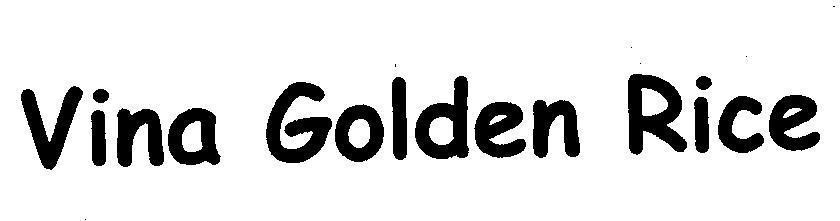 Mẫu nhãn hiệu VINA GOLDEN RICE