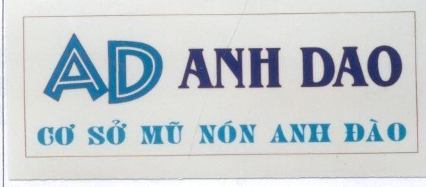 Mẫu nhãn hiệu AD ANH DAO CO SO MU NON ANH ĐAO