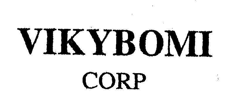 Mẫu nhãn hiệu VIKYBOMI CORP