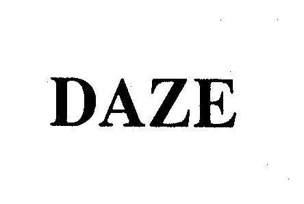 Mẫu nhãn hiệu DAZE