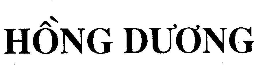 Mẫu nhãn hiệu Hồng Dương