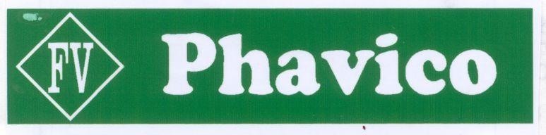 Mẫu nhãn hiệu PHAVICO FV