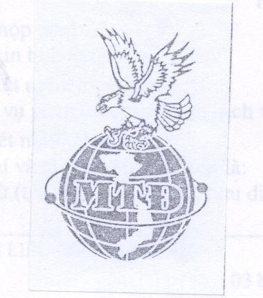 Mẫu nhãn hiệu MTD