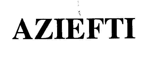 Mẫu nhãn hiệu AZIEFTI