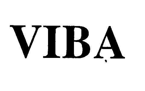 Mẫu nhãn hiệu VIBA
