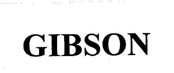 Mẫu nhãn hiệu GIBSON