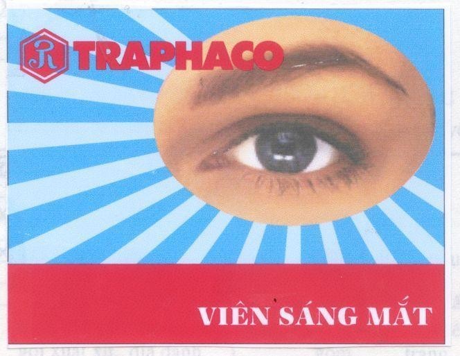 Mẫu nhãn hiệu VIÊN SáNG MắT PR R TRAPHACO