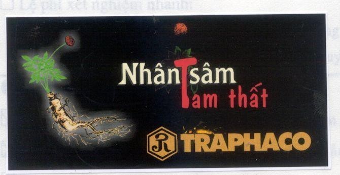 Mẫu nhãn hiệu Nhân Sâm Tâm Thất PR R TRAPHACO