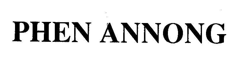 Mẫu nhãn hiệu PHEN ANNONG