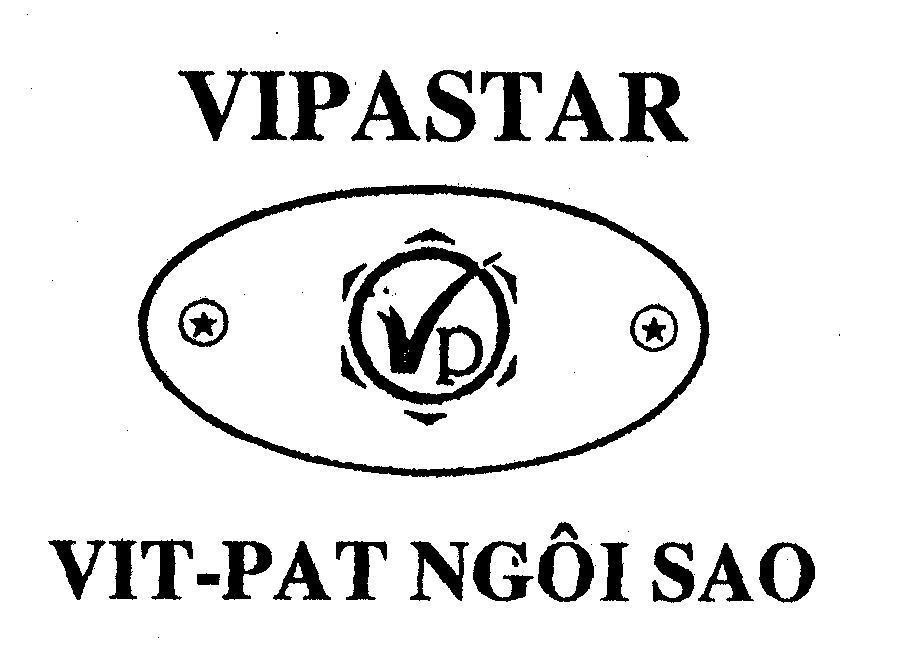 Mẫu nhãn hiệu VIPASTAR VIT-PAT Ngôi Sao VP