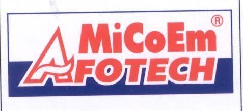 Mẫu nhãn hiệu MICOEM AFOTECH