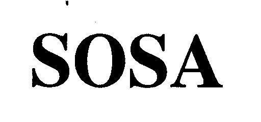 Mẫu nhãn hiệu SOSA