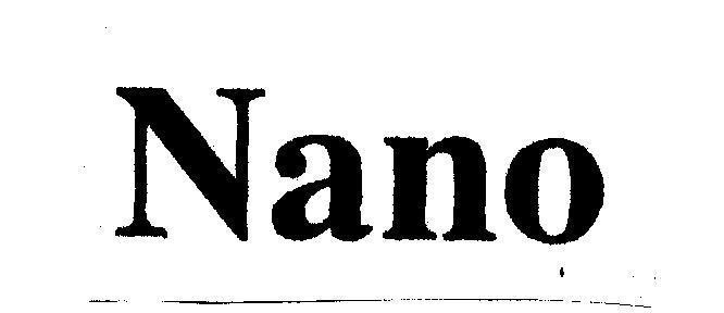 Mẫu nhãn hiệu NANO