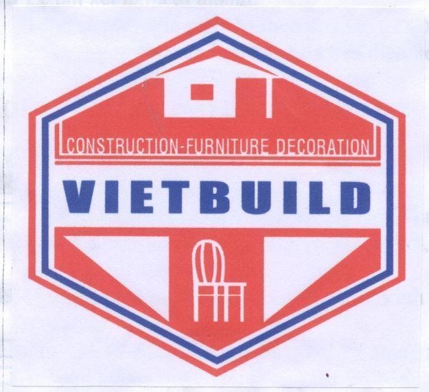Mẫu nhãn hiệu VIETBUILD CONSTRUCTION-FURNITURE DECORATION